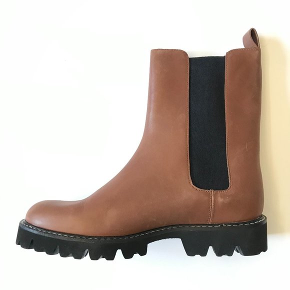 NEW JCrew Gwen Chelsea Boots Booties Womens 6 7.5 8 8.5 9 9.5 10.5 11 Brown - Picture 9 of 10